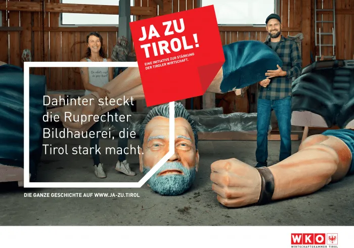 Aktion der WKO Ja zu Tirol!